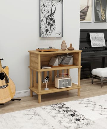 Clavor Sidebord 73 cm - Eik - Møbler - Bord - Avlastningsbord & sidobord - Brettbord og småbord