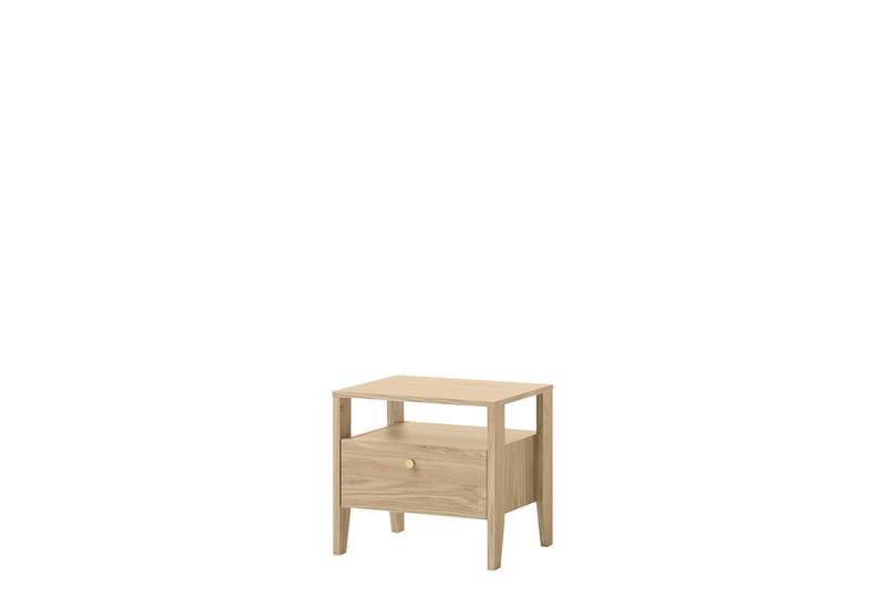 Cocorna Nattbord 50 cm - Beige - Møbler - Bord - Avlastningsbord & sidobord - Sengebord & nattbord