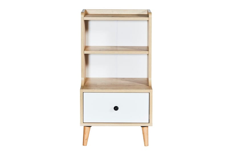 Comfortale Nattbord 45 cm - Sand/Hvit - Møbler - Bord - Avlastningsbord & sidobord - Sengebord & nattbord