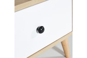 Comfortale Nattbord 45 cm - Sand/Hvit - Møbler - Bord - Avlastningsbord & sidobord - Sengebord & nattbord