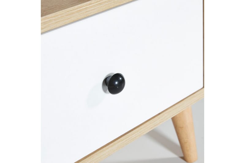 Comfortale Nattbord 45 cm - Sand/Hvit - Møbler - Bord - Avlastningsbord & sidobord - Sengebord & nattbord