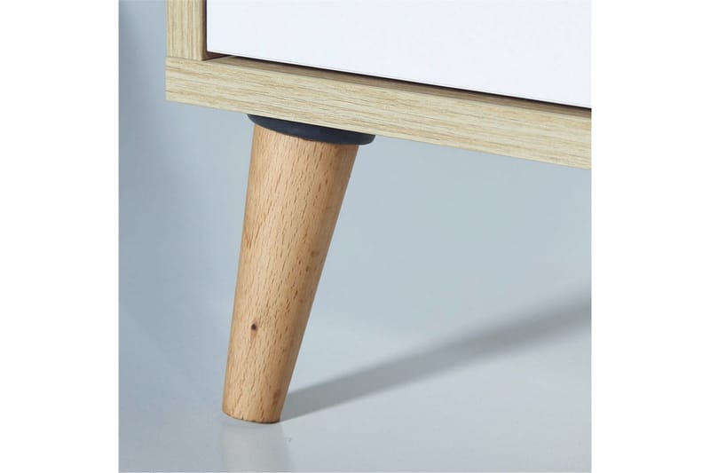 Comfortale Nattbord 45 cm - Sand/Hvit - Møbler - Bord - Avlastningsbord & sidobord - Sengebord & nattbord