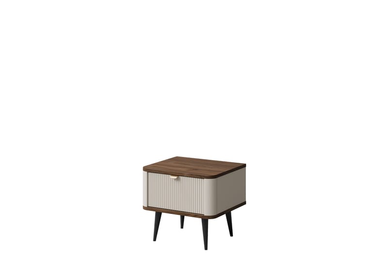 Cucina Nattbord 50 cm - Beige/Brun - Møbler - Bord - Avlastningsbord & sidobord - Sengebord & nattbord