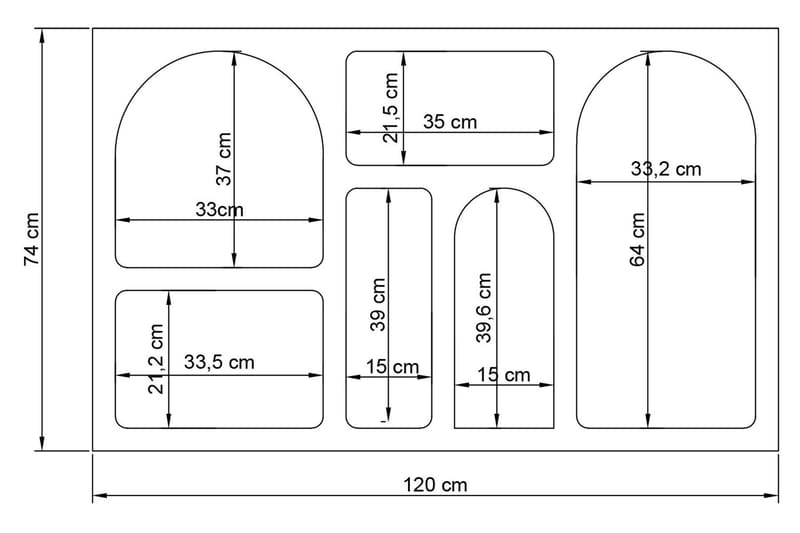 Dalim Konsollbord 120 cm - Hvit - Møbler - Bord - Avlastningsbord & sidobord - Konsollbord & gangbord