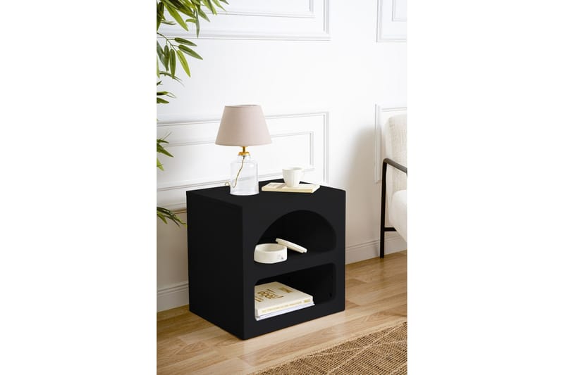 Dalim Nattbord 50 cm - Svart - Møbler - Bord - Avlastningsbord & sidobord - Sengebord & nattbord