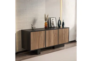 Dargaville Konsollbord 150 cm - Sort/Valnøtt - Oppbevaring - Oppbevaringsmøbler - Sideboard & skjenk