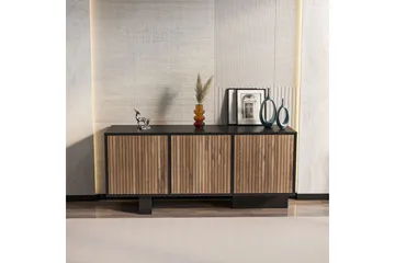 Dargaville Konsollbord 150 cm - Sort/Valnøtt - Oppbevaring - Oppbevaringsmøbler - Sideboard & skjenk