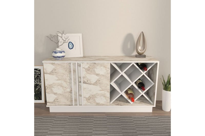 Dasina Konsollbord 148 cm - Hvit - Oppbevaring - Oppbevaringsmøbler - Sideboard & skjenk