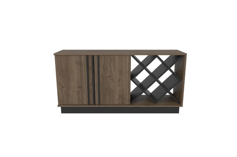 Dasina Konsollbord 148 cm - Valnøtt/Sort - Oppbevaring - Oppbevaringsmøbler - Sideboard & skjenk