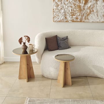 Dasina sidebord 2 deler 50 cm - Bronzie / Safir Eik - Møbler - Bord - Avlastningsbord & sidobord - Settbord