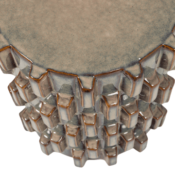 Dekorativt sidebord Axu 35 cm utendørs - Blågrå - Møbler - Bord - Avlastningsbord & sidobord - Lampebord & sidebord