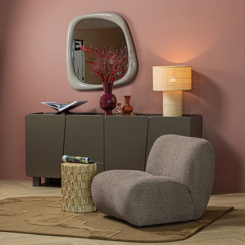 Dekorativt sidebord Axu 35 cm utendørs - Sand - Møbler - Bord - Avlastningsbord & sidobord - Lampebord & sidebord