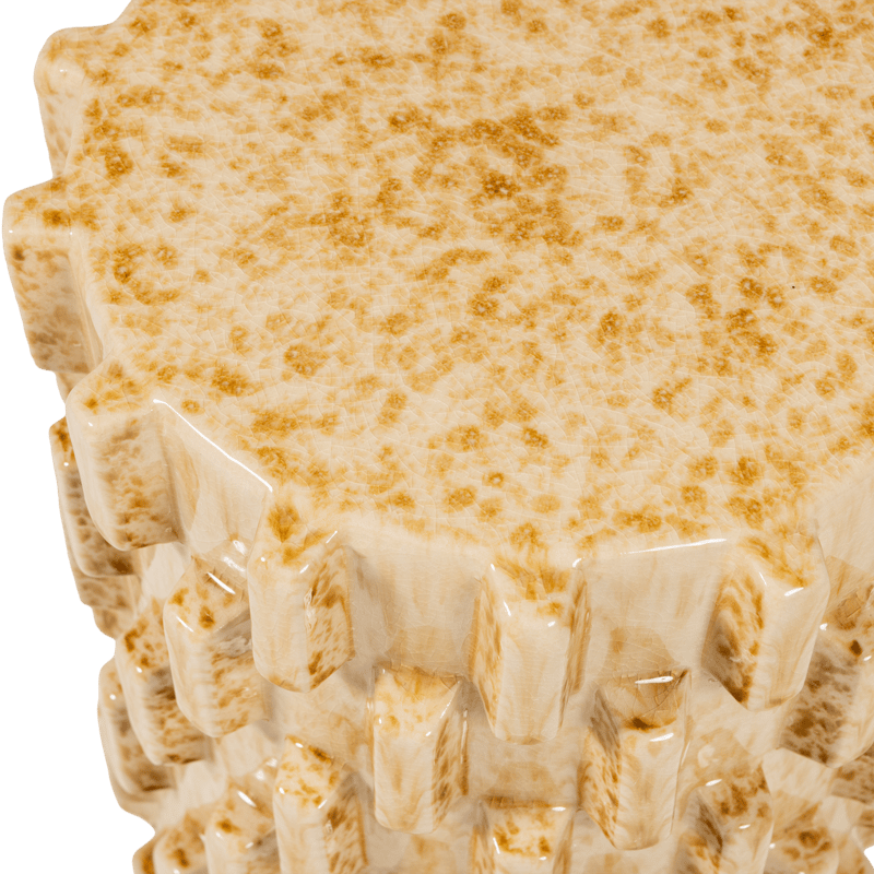 Dekorativt sidebord Axu 35 cm utendørs - Sand - Møbler - Bord - Avlastningsbord & sidobord - Lampebord & sidebord