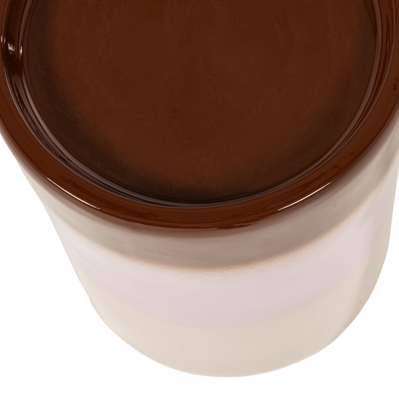 Dekorativt sidebord Ollo - Rosa/Brun fargegradient - Møbler - Bord - Avlastningsbord & sidobord - Lampebord & sidebord