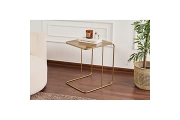 Dera Sidebord 47 cm - Gull - Møbler - Bord - Avlastningsbord & sidobord - Lampebord & sidebord