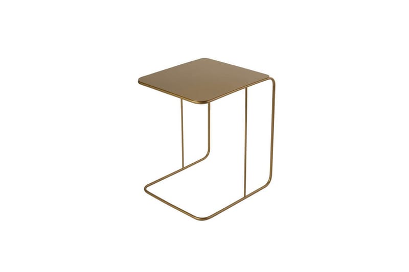 Dera Sidebord 47 cm - Gull - Møbler - Bord - Avlastningsbord & sidobord - Lampebord & sidebord