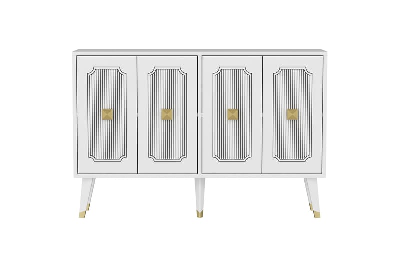 Derasi Konsollbord 120 cm - Hvit - Oppbevaring - Oppbevaringsmøbler - Sideboard & skjenk