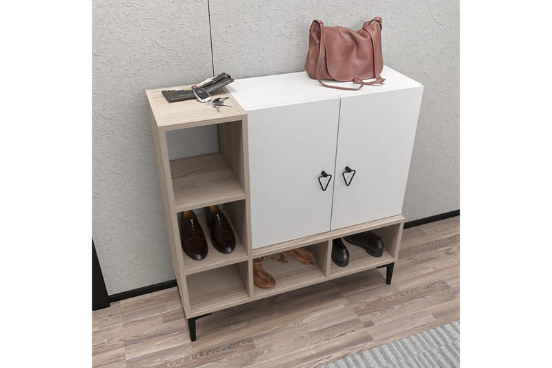 Desgrar Konsollbord 100x100 cm - Hvit - Møbler - Bord - Avlastningsbord & sidobord - Konsollbord & gangbord