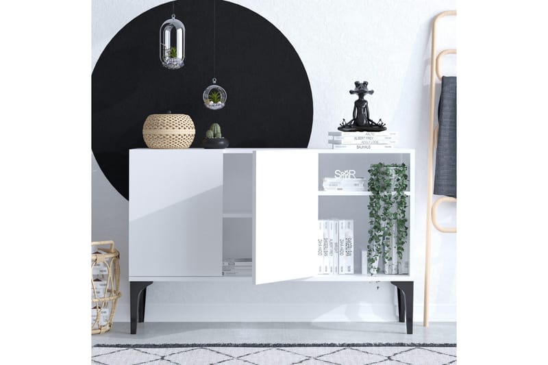 Desgrar Konsollbord 120x80 cm - Hvit - Møbler - Bord - Avlastningsbord & sidobord - Konsollbord & gangbord