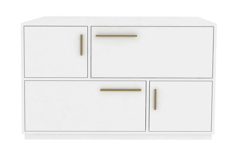 Desgrar Konsollbord 120x81,6 cm, Hvit