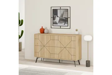 Desgrar Konsollbord 123x62,4 cm - Brun - Møbler - Bord - Avlastningsbord & sidobord - Konsollbord & gangbord