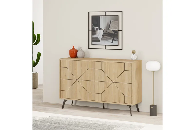 Desgrar Konsollbord 123x62,4 cm - Brun - Møbler - Bord - Avlastningsbord & sidobord - Konsollbord & gangbord