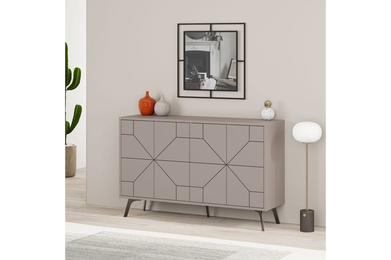 Desgrar Konsollbord 123x62,4 cm - Brun - Møbler - Bord - Avlastningsbord & sidobord - Konsollbord & gangbord