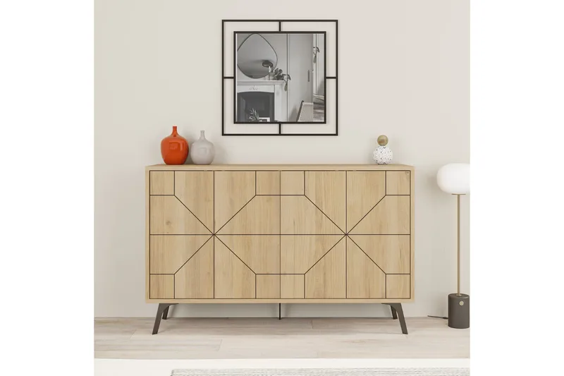 Desgrar Konsollbord 123x62,4 cm - Brun - Møbler - Bord - Avlastningsbord & sidobord - Konsollbord & gangbord