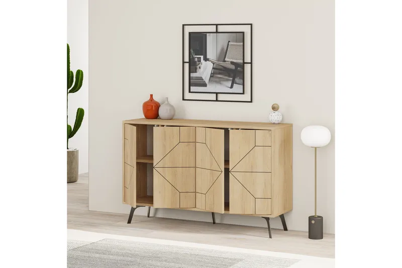 Desgrar Konsollbord 123x62,4 cm - Brun - Møbler - Bord - Avlastningsbord & sidobord - Konsollbord & gangbord