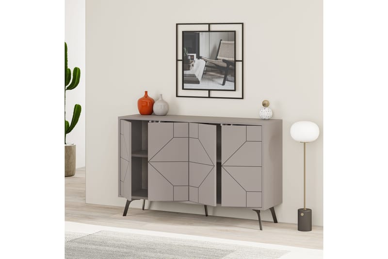 Desgrar Konsollbord 123x62,4 cm - Brun - Møbler - Bord - Avlastningsbord & sidobord - Konsollbord & gangbord