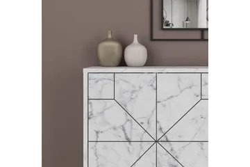 Desgrar Konsollbord 123x62,4 cm - Hvit - Møbler - Bord - Avlastningsbord & sidobord - Konsollbord & gangbord