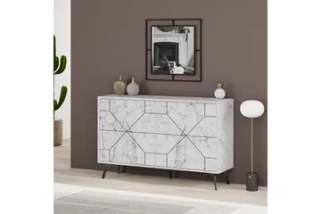 Desgrar Konsollbord 123x62,4 cm - Hvit - Møbler - Bord - Avlastningsbord & sidobord - Konsollbord & gangbord