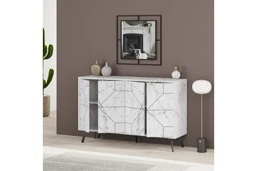 Desgrar Konsollbord 123x62,4 cm - Hvit - Møbler - Bord - Avlastningsbord & sidobord - Konsollbord & gangbord