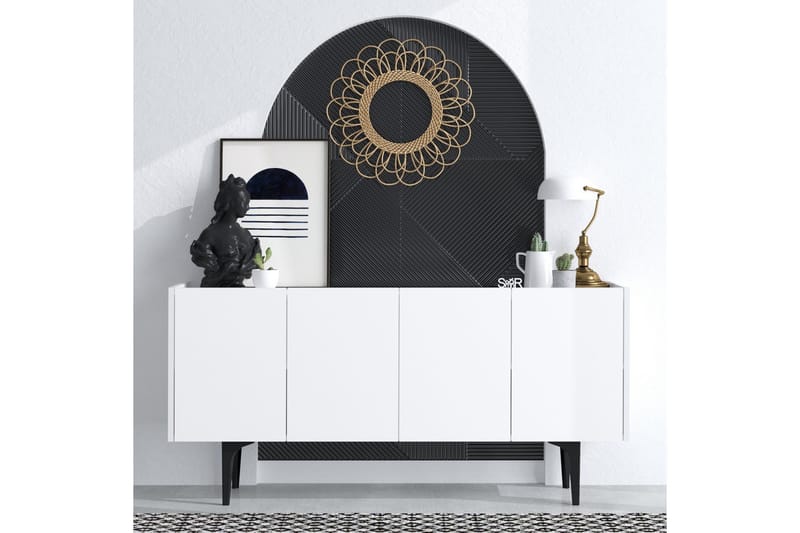 Desgrar Konsollbord 150x75 cm - Hvit - Møbler - Bord - Avlastningsbord & sidobord - Konsollbord & gangbord