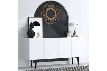 Desgrar Konsollbord 150x75 cm - Hvit - Møbler - Bord - Avlastningsbord & sidobord - Konsollbord & gangbord