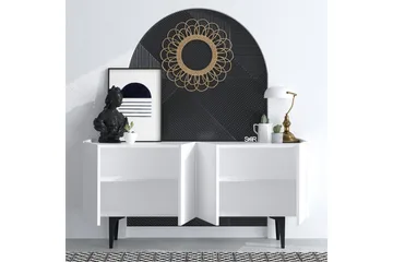 Desgrar Konsollbord 150x75 cm - Hvit - Møbler - Bord - Avlastningsbord & sidobord - Konsollbord & gangbord