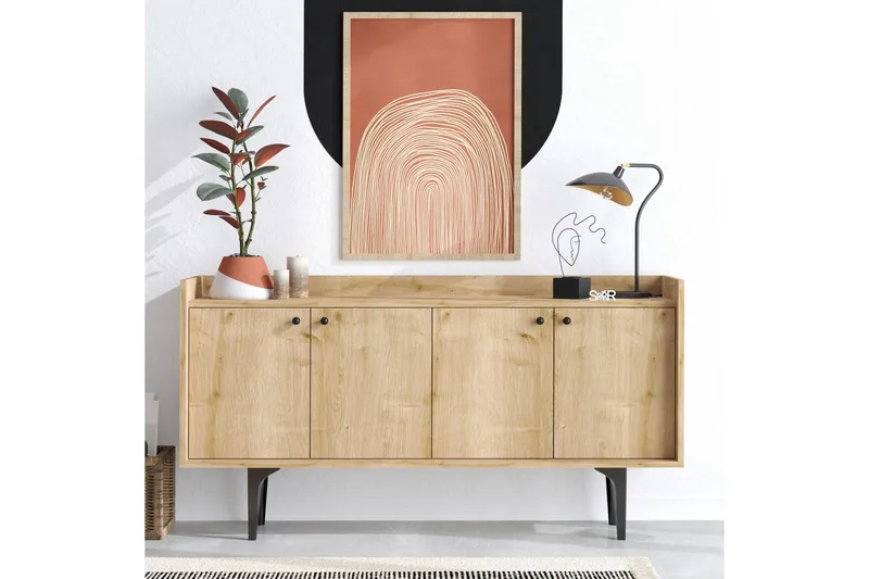 Desgrar Konsollbord 150x80 cm - Blå - Møbler - Bord - Avlastningsbord & sidobord - Konsollbord & gangbord