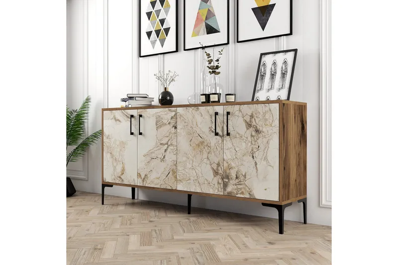 Desgrar Konsollbord 160x78 cm - Brun - Møbler - Bord - Avlastningsbord & sidobord - Konsollbord & gangbord