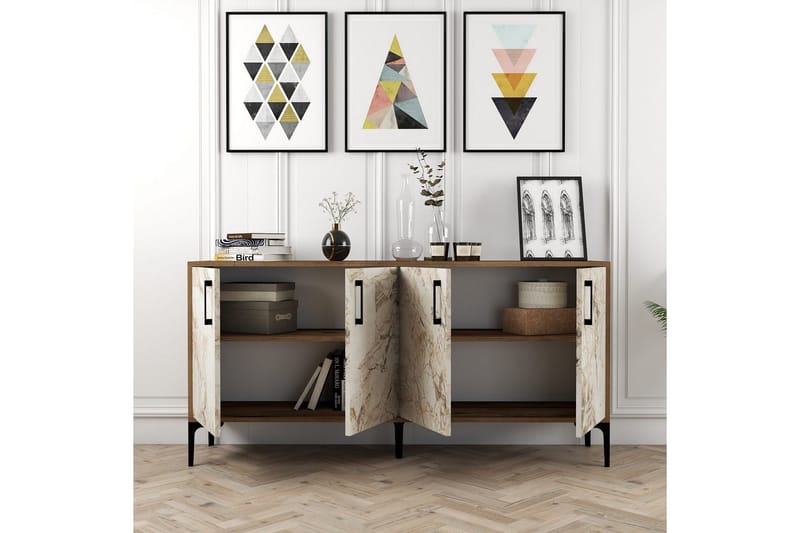 Desgrar Konsollbord 160x78 cm - Brun - Møbler - Bord - Avlastningsbord & sidobord - Konsollbord & gangbord