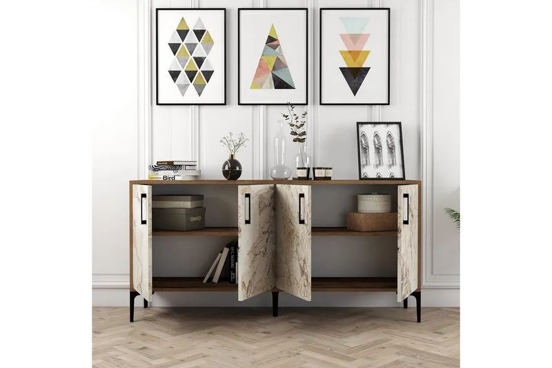 Desgrar Konsollbord 160x78 cm - Brun - Møbler - Bord - Avlastningsbord & sidobord - Konsollbord & gangbord