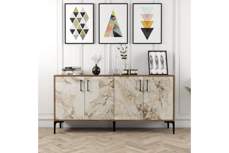 Desgrar Konsollbord 160x78 cm - Brun - Møbler - Bord - Avlastningsbord & sidobord - Konsollbord & gangbord