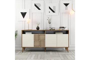 Desgrar Konsollbord 160x78 cm - Brun - Møbler - Bord - Avlastningsbord & sidobord - Konsollbord & gangbord