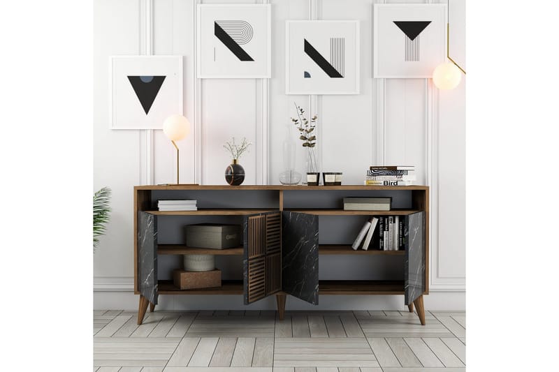 Desgrar Konsollbord 160x78 cm - Brun - Møbler - Bord - Avlastningsbord & sidobord - Konsollbord & gangbord