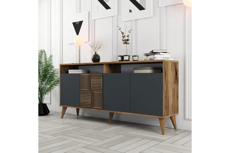 Desgrar Konsollbord 160x78 cm - Brun - Møbler - Bord - Avlastningsbord & sidobord - Konsollbord & gangbord