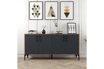 Desgrar Konsollbord 160x78 cm - Brun - Møbler - Bord - Avlastningsbord & sidobord - Konsollbord & gangbord