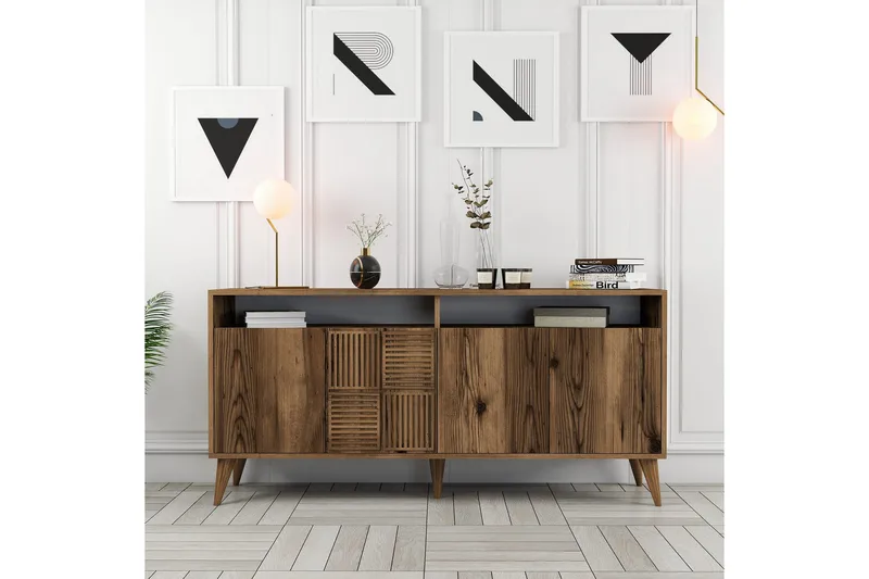 Desgrar Konsollbord 160x78 cm - Brun - Møbler - Bord - Avlastningsbord & sidobord - Konsollbord & gangbord