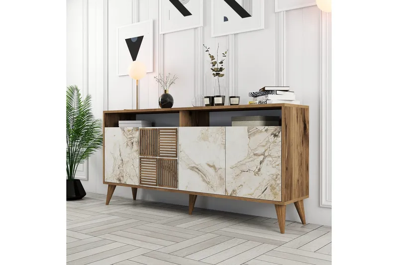 Desgrar Konsollbord 160x78 cm - Brun - Møbler - Bord - Avlastningsbord & sidobord - Konsollbord & gangbord