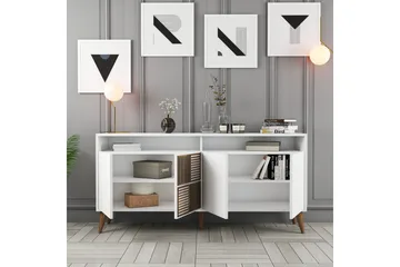 Desgrar Konsollbord 160x78 cm - Hvit - Møbler - Bord - Avlastningsbord & sidobord - Konsollbord & gangbord