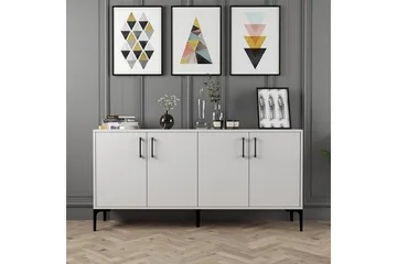 Desgrar Konsollbord 160x78 cm - Hvit - Møbler - Bord - Avlastningsbord & sidobord - Konsollbord & gangbord