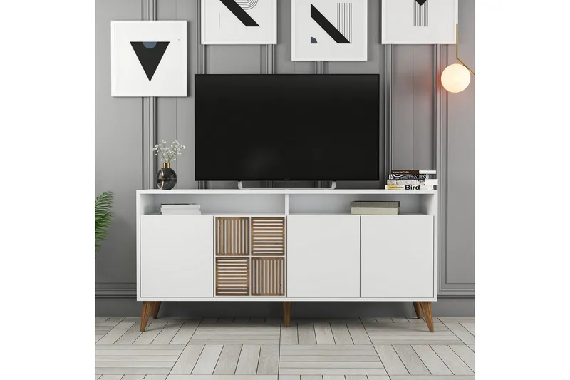 Desgrar Konsollbord 160x78 cm - Hvit - Møbler - Bord - Avlastningsbord & sidobord - Konsollbord & gangbord